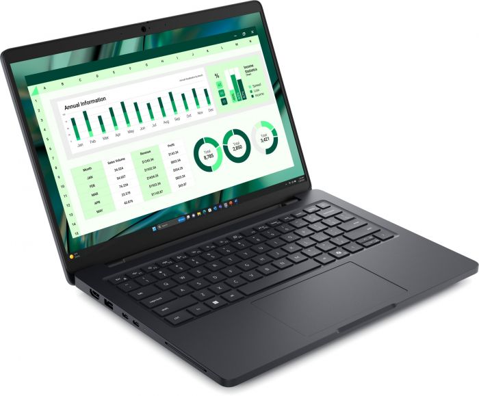 Ноутбук Dell Pro 14 Max 14" FHD+, Intel U7-265H, 32GB, F1TB, NVD500-6, Win11P, чорний