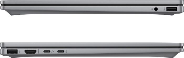 Ноутбук HP OmniBook X Flip x360 14-fk0000ua 14" 3K OLED Touch, AMD AI 7 350, 32GB, F1024GB, UMA, Win11, сірий