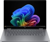 Ноутбук HP OmniBook X Flip x360 14-fk0000ua 14" 3K OLED Touch, AMD AI 7 350, 32GB, F1024GB, UMA, Win11, сірий