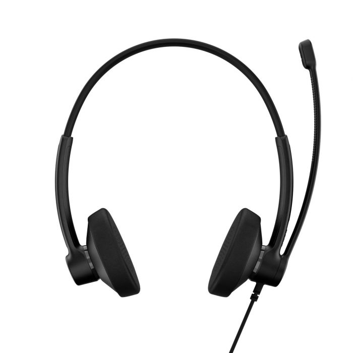 Гарнітура комп'ютерна стерео On-Ear EPOS IMPACT 100 MS, USB C + A, Microsoft Teams, односпрямований, 2м, Чорний