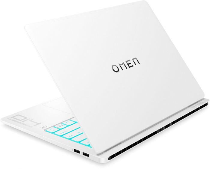 Ноутбук HP OMEN Transcend 14-fb1001ua 14" 3K OLED, Intel U9-285H, 64GB, F2048GB, NVD5070-8, Win11, білий