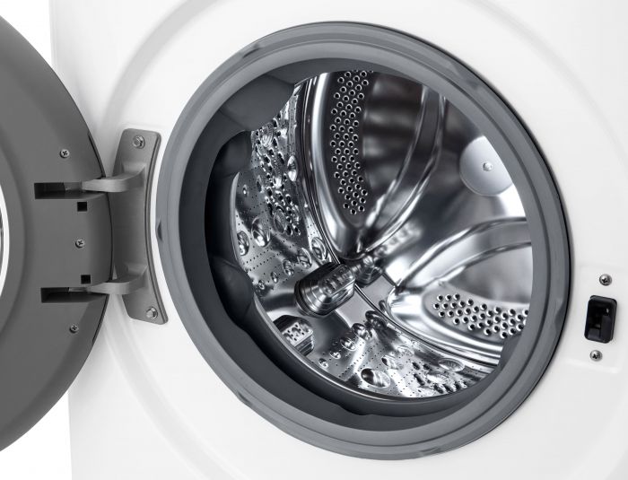 Пральна машина LG фронтальна, 11кг, 1400, A, 57см, дисплей, пара, інвертор, білий