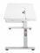 Стіл комп'ютерний 2E CE301K-MECHANIC, регулювання висоти, механіка, 54/76х120x60см, білий