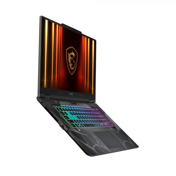 Ноутбук MSI Cyborg 17 B2RWEKG-072XUA 17.3" FHD, Intel Core 7 240H, 16GB, F1TB, NVD5050-8, DOS, Напівпрозорий чорний
