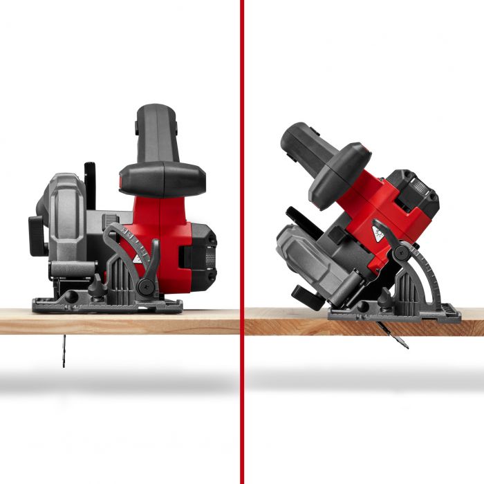Пила дискова акумуляторна Einhell TP-CS 18/165 Li BL-Solo 18В 4200об/хв 165х20мм 2.9кг без АКБ та ЗП