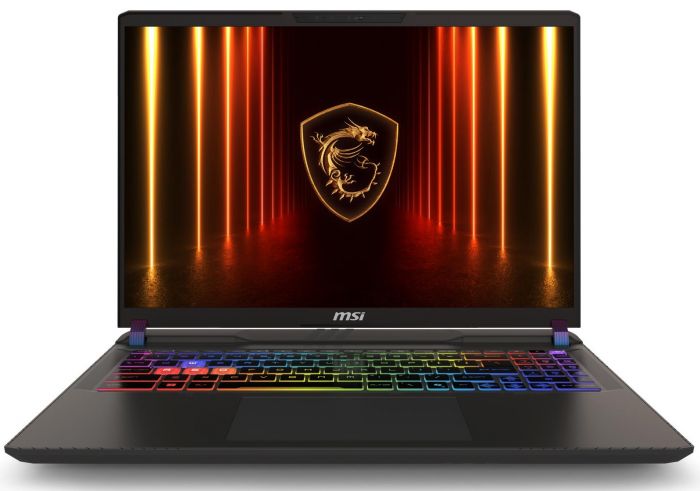 Ноутбук MSI Vector 16 HX AI A2XWHG-631XUA 16" QHD+, Intel Ultra 7 255HX, 16GB, F1TB, NVD5070TI-12, DOS, чорний