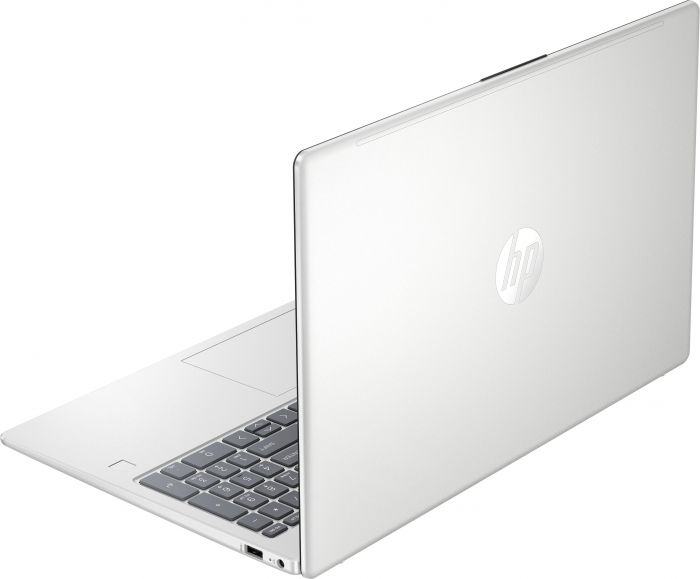 Ноутбук HP 15-fd2020ua 15.6" FHD IPS AG, Intel U7-255U, 16GB, F512GB, UMA, DOS, сріблястий