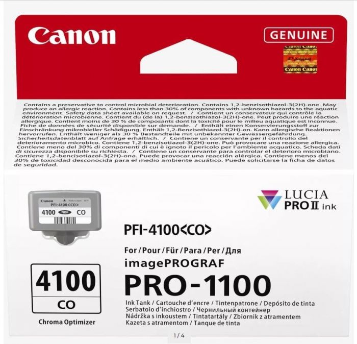 Картридж Canon PFI-4100 imagePROGRAF PRO-1100 Red