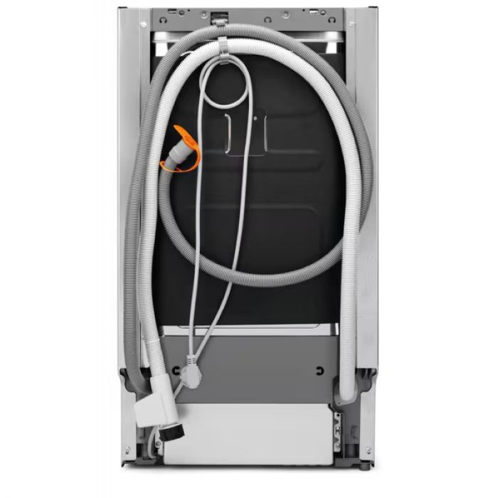 Посудомийна машина Electrolux вбудована, 10компл., D, 45см, дисплей, інвертор, 3й кошик, чорний