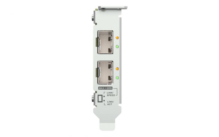 Мережева карта QNAP Dual-port SFP+ 10GbE Gen3 x8 (Broadcom BCM57412)