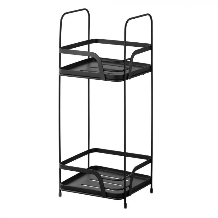 Полиця Ardesto Vigor 2-ярусна 16х15.5х40см, метал, поліпропілен, чорний Полиця Ardesto Vigor 2-ярусна 16х15.5х40см, метал, поліпропілен, чорний