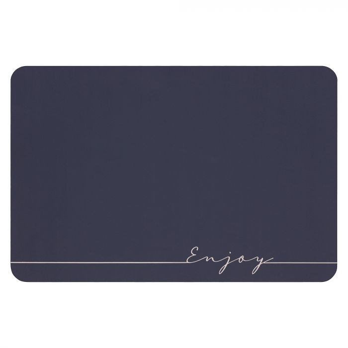 Килимок Ardesto Vigor з нековзною основою 40х60см, поліестер, сірий темний Килимок Ardesto Vigor з нековзною основою 40х60см, поліестер, сірий темний