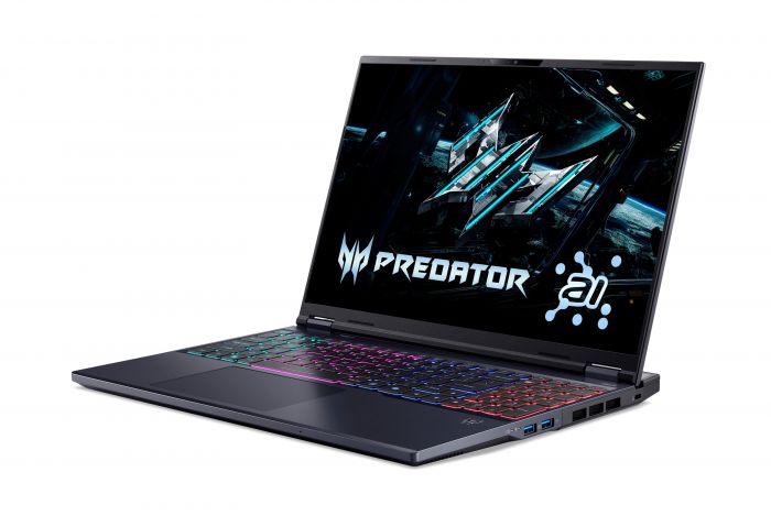 Ноутбук Acer Predator Helios Neo 16 PHN16-73 16" WQXGA, Intel U7-255HX, 16GB, F1TB, NVD5070-8, Lin, чорний