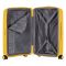 Набір валіз 2E, Aero, поліпропілен, (M+S), TSA, 4 колеса, EXP, бурштиново-жовтий