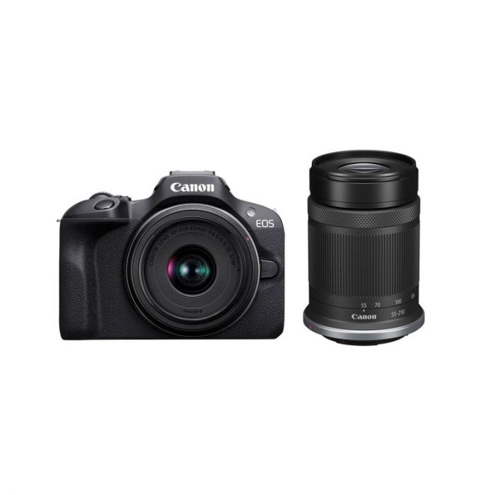 Цифр. фотокамера Canon EOS R100 + 18-45 IS STM + 55-210 f/5.0-7.1 IS STM