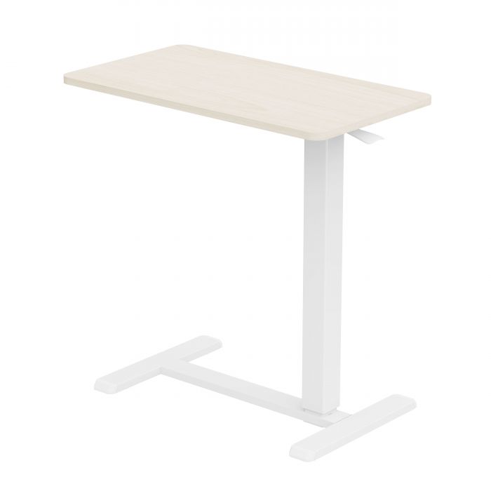 Стіл компактний  2E CE710WL, 710x400мм, регульована висота, біло-бежевий