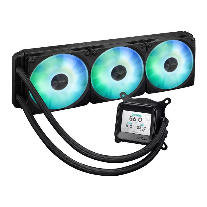 Система рідинного охолодження ASUS PRIME LC 360 ARGB LCD Intel LGA 1700, 1200, 1851, AMD AM4, AM5 ARGB LCD 	90RC00Z1-B0EAY0