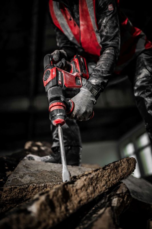 Молоток відбійний акумуляторний Einhell TP-DH 18/4 Li BL - Solo 18Вт 4Дж 4600уд/хв 2.88кг без АКБ та ЗП