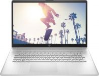 Ноутбук HP 17-cp2030ua 17.3" FHD IPS AG, AMD R3-7320U, 8GB, F512GB, UMA, DOS, сріблястий