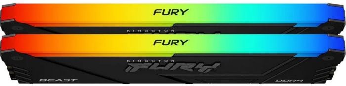 Пам'ять ПК Kingston DDR4 16GB KIT (8GBx2) 3200 FURY Beast RGB