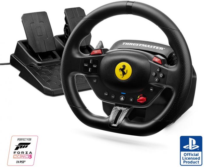 Кермо і педалі Thrustmaster T98-P FERRARI 296 GTB , PC/PS4/PS5 Кермо і педалі Thrustmaster T98-P FERRARI 296 GTB , PC/PS4/PS5