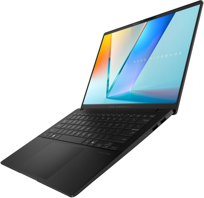 Ноутбук ASUS Vivobook S 14 M5406KA-SF149 14" FHD OLED, AMD AI 5 340, 16GB, F512GB, UMA, NoOS, Чорний