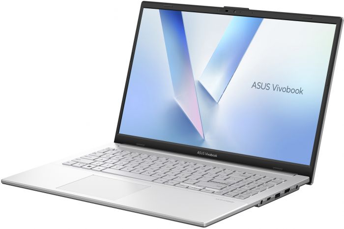 Ноутбук ASUS Vivobook Go 15 E1504FA-BQ053 15.6" FHD IPS, AMD R3-7320U, 8GB, F512GB, UMA, NoOS, Сріблястий
