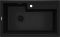 Мийка кухонна Deante Eridan, граніт, прямокутна, без крила, 800х500х214мм, чаша - 1, врізна, чорна