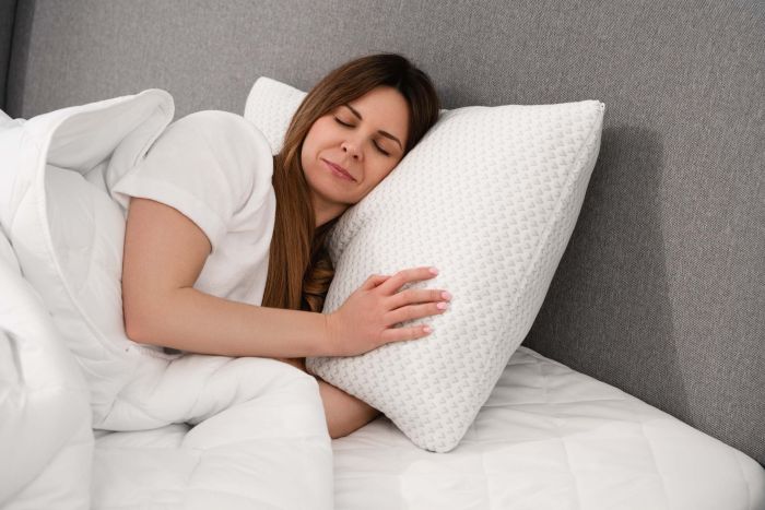 Подушка ортопедична Ardesto Sleepwell, 40х60см, прямокутна, піна меморі, білий Подушка ортопедична Ardesto Sleepwell, 40х60см, прямокутна, піна меморі, білий