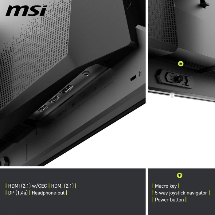 Монітор MSI 26.5" MAG 271QP-QD-X24 2xHDMI, DP, Audio, OLED, 2560x1440, 240Hz, 0.03ms, DCI-P3 99%, AdaptiveSync, HAS, HDR400 Монітор MSI 26.5" MAG 271QP-QD-X24 2xHDMI, DP, Audio, OLED, 2560x1440, 240Hz, 0.03ms, DCI-P3 99%, AdaptiveSync, HAS, HDR400