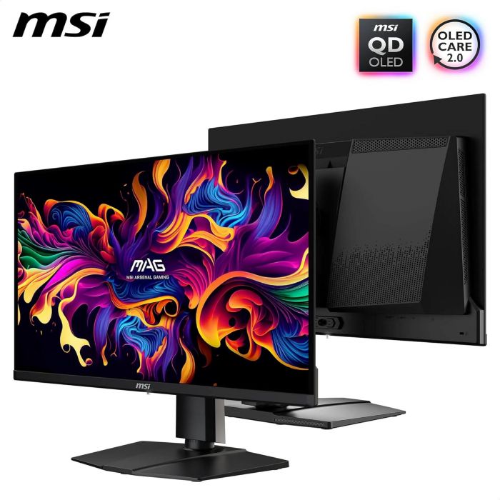 Монітор MSI 26.5" MAG 271QP-QD-X24 2xHDMI, DP, Audio, OLED, 2560x1440, 240Hz, 0.03ms, DCI-P3 99%, AdaptiveSync, HAS, HDR400 Монітор MSI 26.5" MAG 271QP-QD-X24 2xHDMI, DP, Audio, OLED, 2560x1440, 240Hz, 0.03ms, DCI-P3 99%, AdaptiveSync, HAS, HDR400