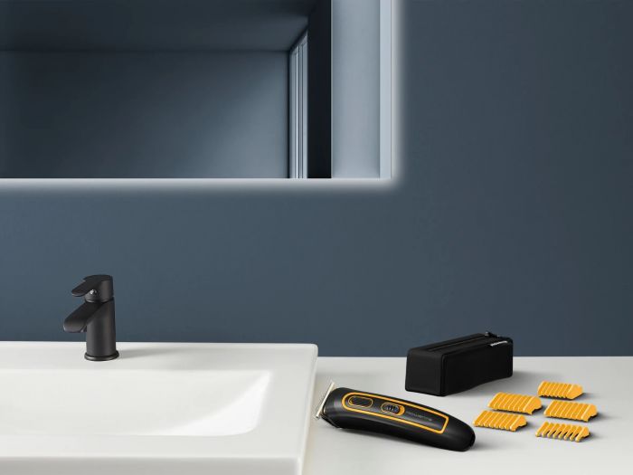 Тример Rowenta Sport Collection, для голови, носа, вух і тіла, мережа+акум., роторний мотор, насадок-8, чохол, титан.напил., чорно-жовтий Тример Rowenta Sport Collection, для голови, носа, вух і тіла, мережа+акум., роторний мотор, насадок-8, чохол, титан.напил., чорно-жовтий