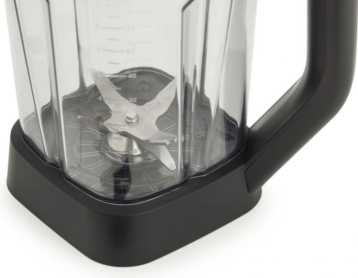 Блендер Gorenje стаціонарний 1500Вт, чаша-2000мл, дисплей, подрібнювач, чорний-нерж Блендер Gorenje стаціонарний 1500Вт, чаша-2000мл, дисплей, подрібнювач, чорний-нерж