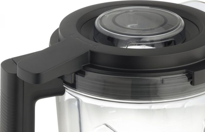 Блендер Gorenje стаціонарний 1500Вт, чаша-2000мл, дисплей, подрібнювач, чорний-нерж Блендер Gorenje стаціонарний 1500Вт, чаша-2000мл, дисплей, подрібнювач, чорний-нерж