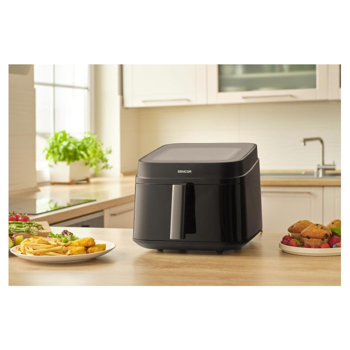 Мультипіч Sencor Vita 1700Вт, чаша-6,5л, сенсорне керув., з віконцем, 12 програм, пластик, чорний Мультипіч Sencor Vita 1700Вт, чаша-6,5л, сенсорне керув., з віконцем, 12 програм, пластик, чорний