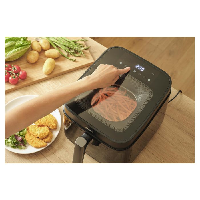 Мультипіч Sencor Vita 1700Вт, чаша-6,5л, сенсорне керув., з віконцем, 12 програм, пластик, чорний Мультипіч Sencor Vita 1700Вт, чаша-6,5л, сенсорне керув., з віконцем, 12 програм, пластик, чорний