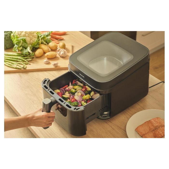 Мультипіч Sencor Vita 1700Вт, чаша-6,5л, сенсорне керув., з віконцем, 12 програм, пластик, чорний Мультипіч Sencor Vita 1700Вт, чаша-6,5л, сенсорне керув., з віконцем, 12 програм, пластик, чорний