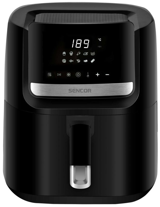 Мультипіч Sencor Vita, 1600Вт, чаша-6.5л, сенсорне керув., 8 програм, метал/пластик, чорний Мультипіч Sencor Vita, 1600Вт, чаша-6.5л, сенсорне керув., 8 програм, метал/пластик, чорний