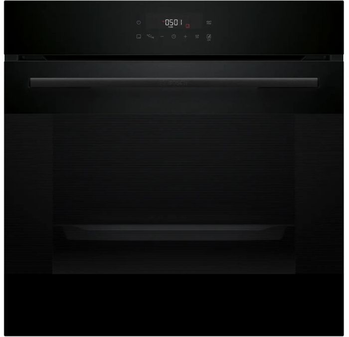 Духова шафа Bosch електрична, 76л, A, дисплей, конвекція, телескопічні направляючі, soft closing, чорний Духова шафа Bosch електрична, 76л, A, дисплей, конвекція, телескопічні направляючі, soft closing, чорний