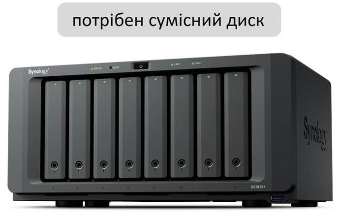 Мережеве сховище NAS Synology DS1825+ Мережеве сховище NAS Synology DS1825+