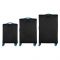 Набір валіз 2E, Trek, (L+M+S), TSA, 4 колеса, + 3 рюкзаки Cabin (2E-BPET-CABIN-BK), поліестр, чорний Набір валіз 2E, Trek, (L+M+S), TSA, 4 колеса, + 3 рюкзаки Cabin (2E-BPET-CABIN-BK), поліестр, чорний