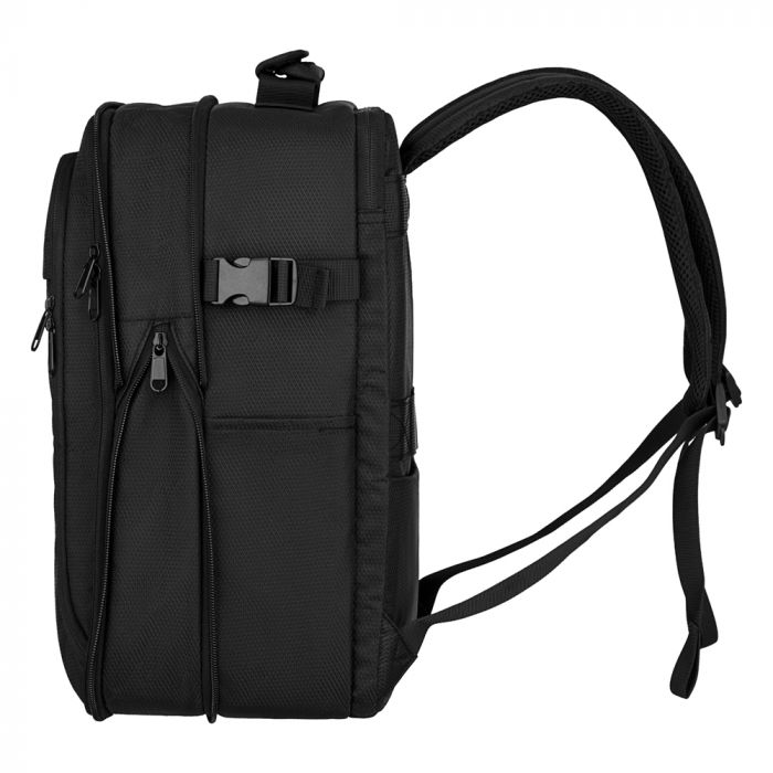 Набір валіз 2E, Trek, (L+M+S), TSA, 4 колеса, + 3 рюкзаки Cabin (2E-BPET-CABIN-BK), поліестр, чорний Набір валіз 2E, Trek, (L+M+S), TSA, 4 колеса, + 3 рюкзаки Cabin (2E-BPET-CABIN-BK), поліестр, чорний