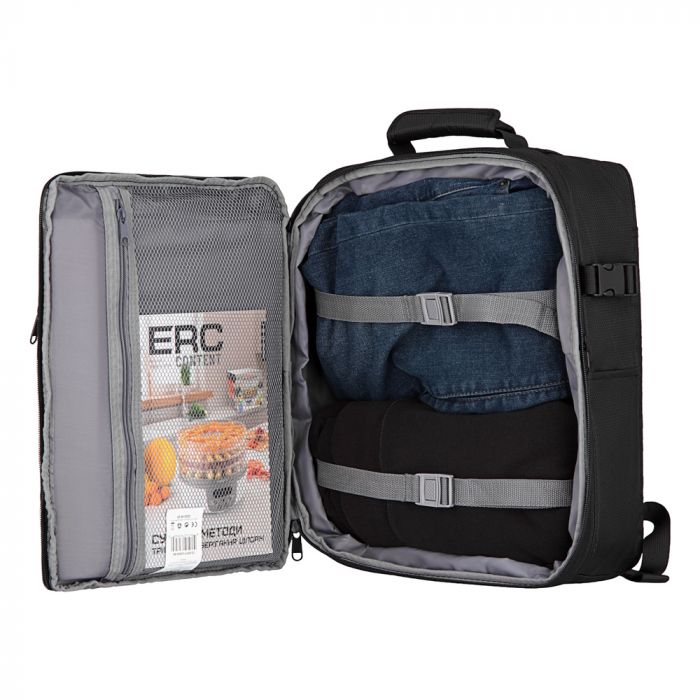 Набір валіз 2E, Trek, (L+M+S), TSA, 4 колеса, + 3 рюкзаки Cabin (2E-BPET-CABIN-BK), поліестр, чорний Набір валіз 2E, Trek, (L+M+S), TSA, 4 колеса, + 3 рюкзаки Cabin (2E-BPET-CABIN-BK), поліестр, чорний