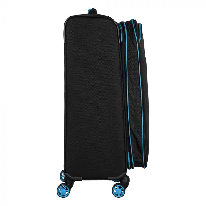 Набір валіз 2E, Trek, (M+S), TSA, 4 колеса, + 2 рюкзаки Cabin (2E-BPET-CABIN-BK), поліестр, чорний Набір валіз 2E, Trek, (M+S), TSA, 4 колеса, + 2 рюкзаки Cabin (2E-BPET-CABIN-BK), поліестр, чорний