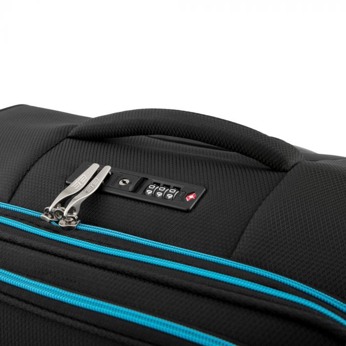 Набір валіз 2E, Trek, (M+S), TSA, 4 колеса, + 2 рюкзаки Cabin (2E-BPET-CABIN-BK), поліестр, чорний Набір валіз 2E, Trek, (M+S), TSA, 4 колеса, + 2 рюкзаки Cabin (2E-BPET-CABIN-BK), поліестр, чорний