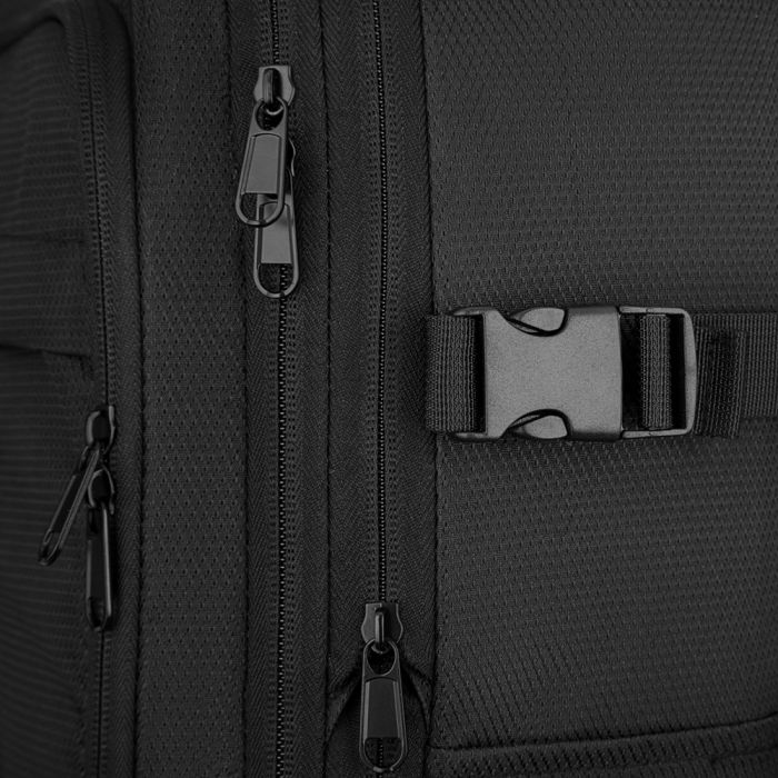 Набір валіз 2E, Trek, (M+S), TSA, 4 колеса, + 2 рюкзаки Cabin (2E-BPET-CABIN-BK), поліестр, чорний Набір валіз 2E, Trek, (M+S), TSA, 4 колеса, + 2 рюкзаки Cabin (2E-BPET-CABIN-BK), поліестр, чорний