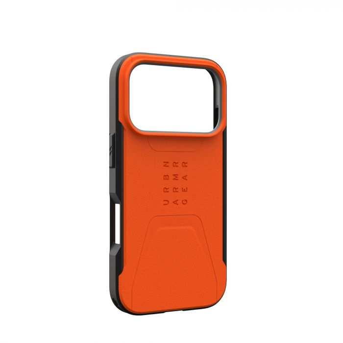 Чохол UAG для iPhone 17 Pro, Civilian MagSafe, Orange
