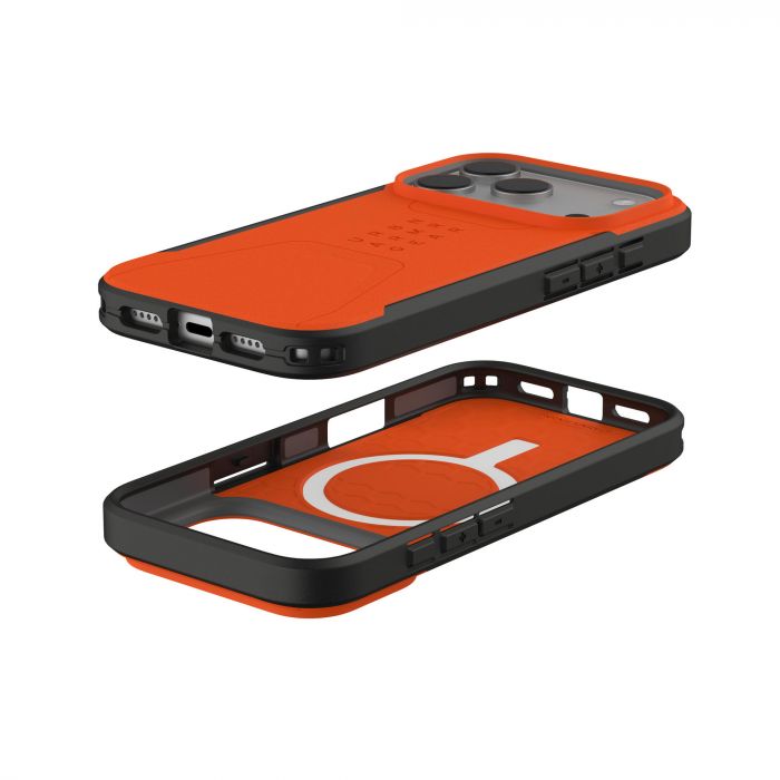 Чохол UAG для iPhone 17 Pro, Civilian MagSafe, Orange