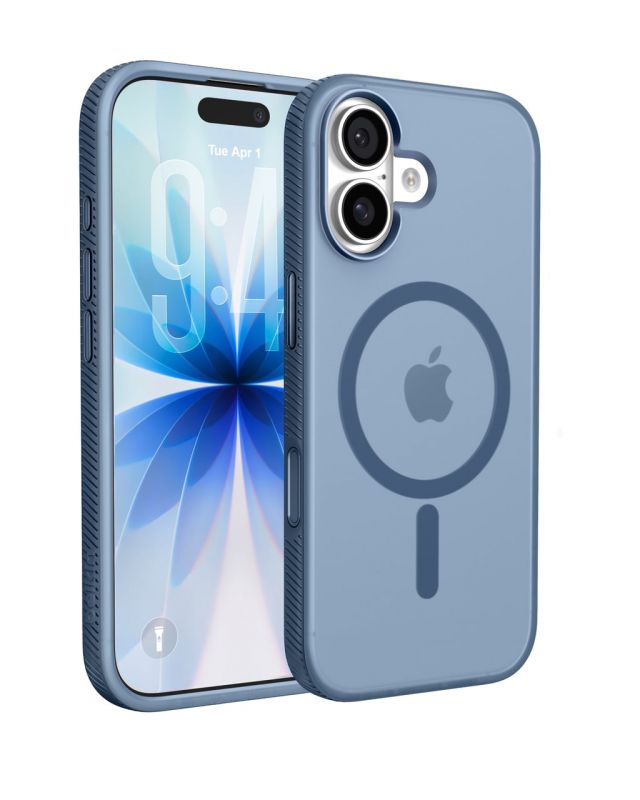 Чохол Belkin для iPhone 17, Magnetic Protective Grip, Navy