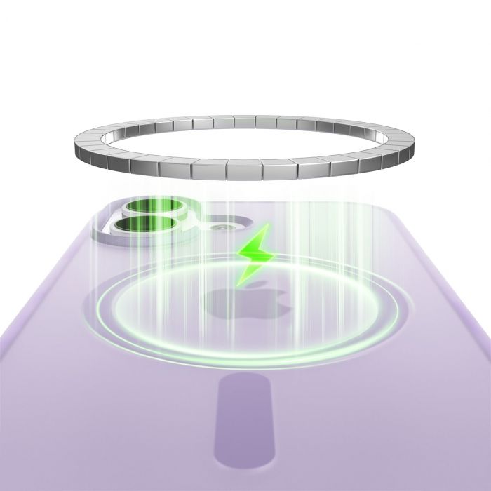 Чохол Belkin для iPhone 17, Magnetic Protective Grip, Lavender